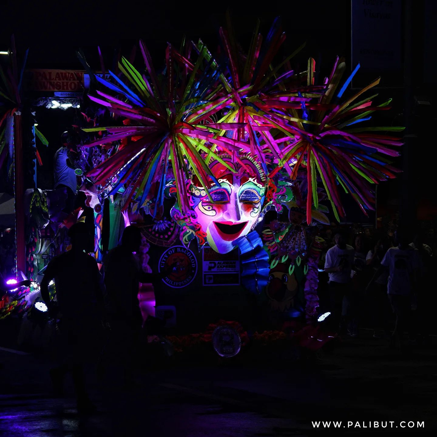 Electric Masskara Float Parade #MassKaraFestival2023 #Bacolod